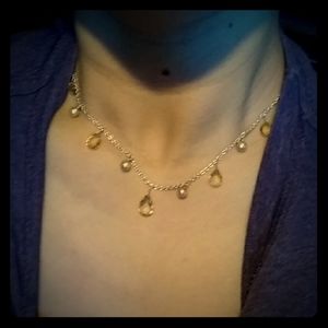 Lovely 925 stamped earrings and necklace set